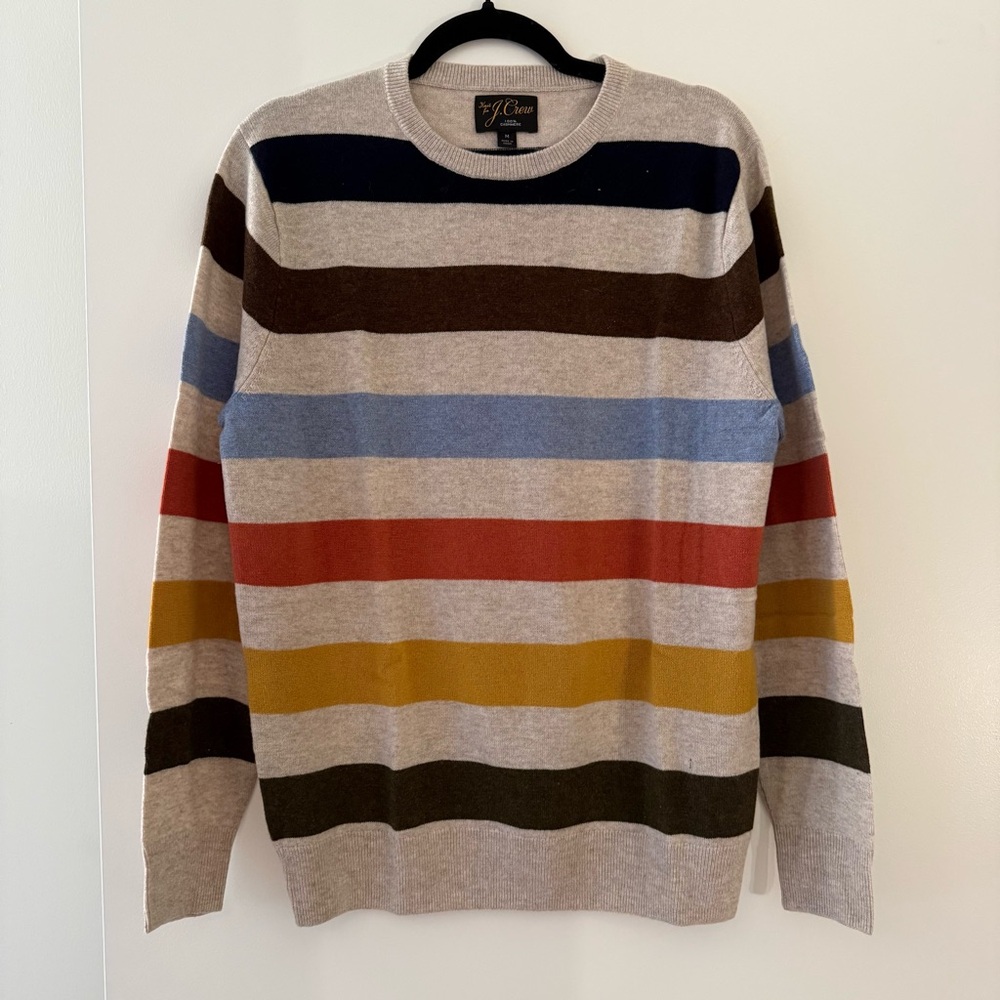 J. Crew Men’s Cashmere Crewneck Sweater